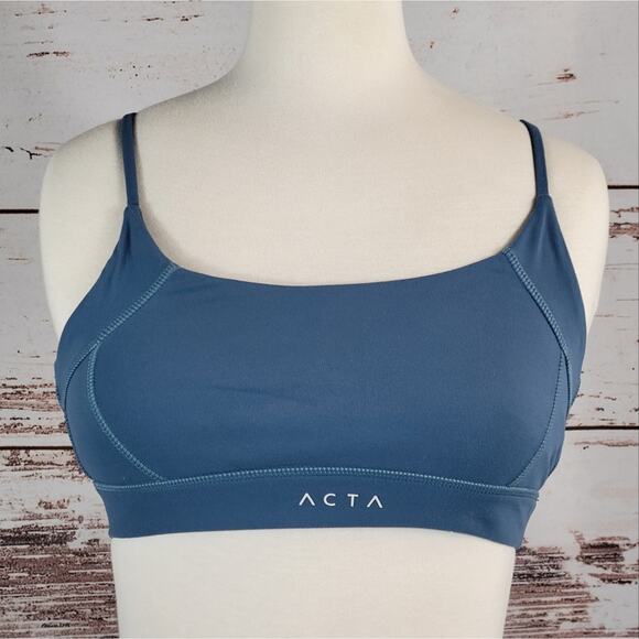 ACTA Women's Sports Bra Inlux Pro Storm Blue XS - Picture 1 of 3